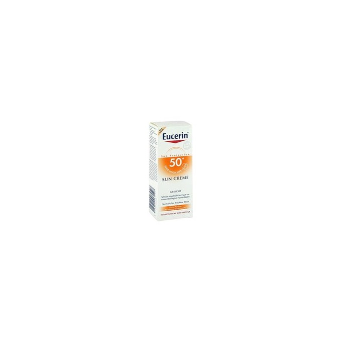 Eucerin Sun Creme SPF 50 + - highly protective sunscreen on your face 50 ml