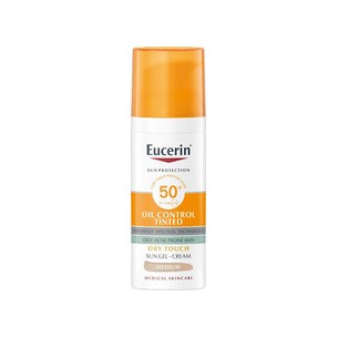 Eucerin Sun Oil Control Tinted Sun Gel-Cream SPF 50+ 50 ml Light