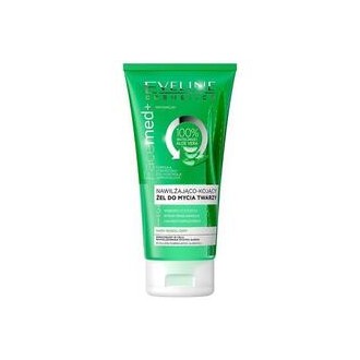 Eveline Cosmetics FaceMed+ 100% Aloe Vera Moisturising And Soothing Facial Wash Gel 150 ml