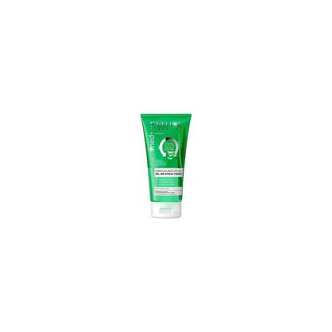 Eveline Cosmetics FaceMed+ 100% Aloe Vera Moisturising And Soothing Facial Wash Gel 150 ml