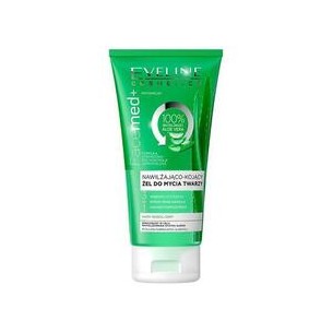 Eveline Cosmetics FaceMed+ 100% Aloe Vera Moisturising And Soothing Facial Wash Gel 150 ml