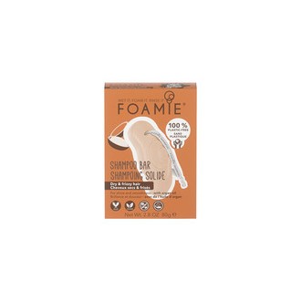 Foamie Kiss Me Argan Shampoo Bar (dry and curly hair) - Solid shampoo 80 g