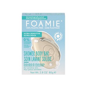 Foamie Ultra Sensitive Shower Body Bar - prausimosi muilas 80 g