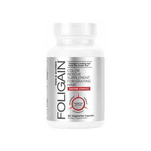 Foligain Color Rescue Supplement For Graying Hair ( 60 tablets )