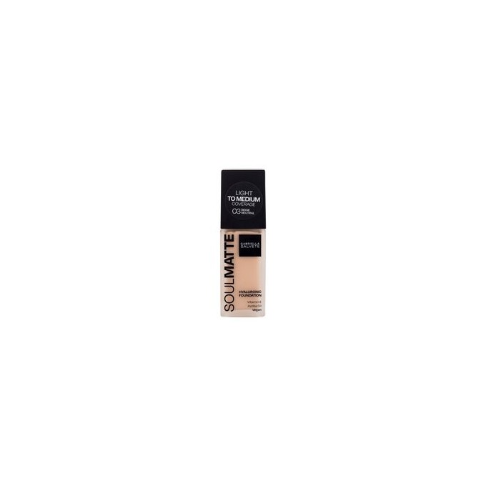 Gabriella Salvete Soulmatte Hyaluronic Foundation 30 ml 01N Porcelain Neutral