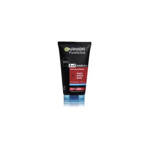 GARNIER 3v1 Black Pure Active (Intensive Charcoal Anti-Blackhead) 150 ml