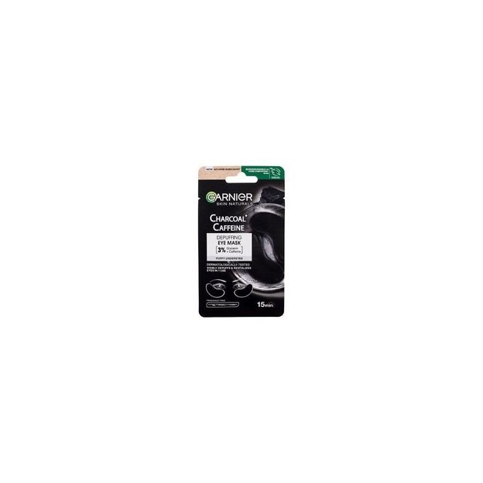 GARNIER Skin Naturals Charcoal Caffeine Depuffing Eye Mask 5 g