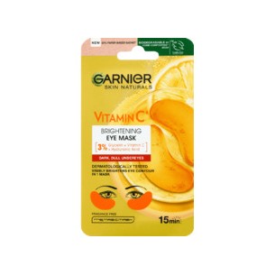 GARNIER Skin Naturals Vitamin C Brightening Eye Mask - šviesinanti paakių kaukė su vitaminu C, 1