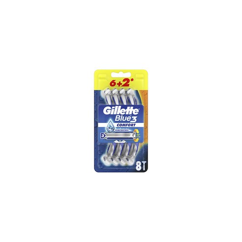 Gillette Blue3 Comfort ( 6 + 2 pcs )