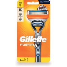 Gillette Fusion - Shaving Machine + 2 Spare Heads