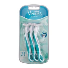 Gillette Venus 3 Sensitive - vienkartiniai skustuvai, 3 vnt.