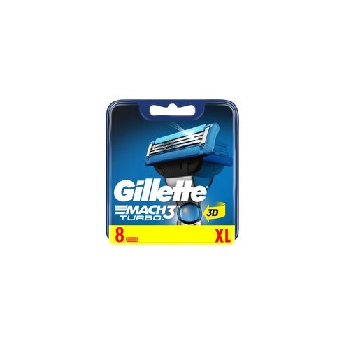 Gillette Mach 3 Turbo - Spare head 8 pcs