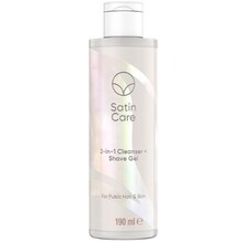 Gillette Satin Care 2-in-1 Cleanser + Shave Gel 190 ml