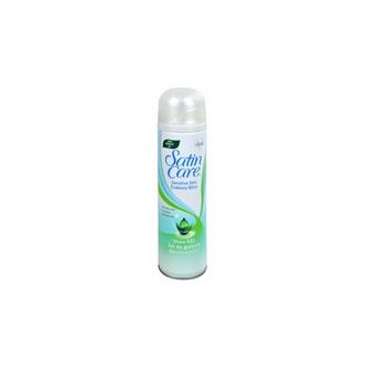 Gillette Satin Care Shave Aloe Vera Gel (Dry Skin) - Shaving Gel 200 ml