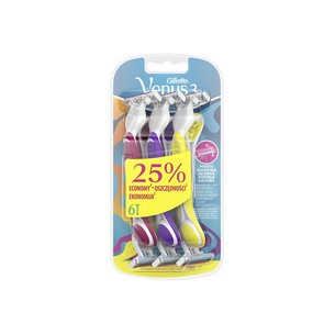 Gillette Simply Venus 3 Plus Yellow ( 6 pcs )