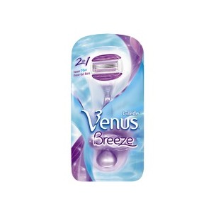 Gillette Venus Breeze shaver + 2 heads