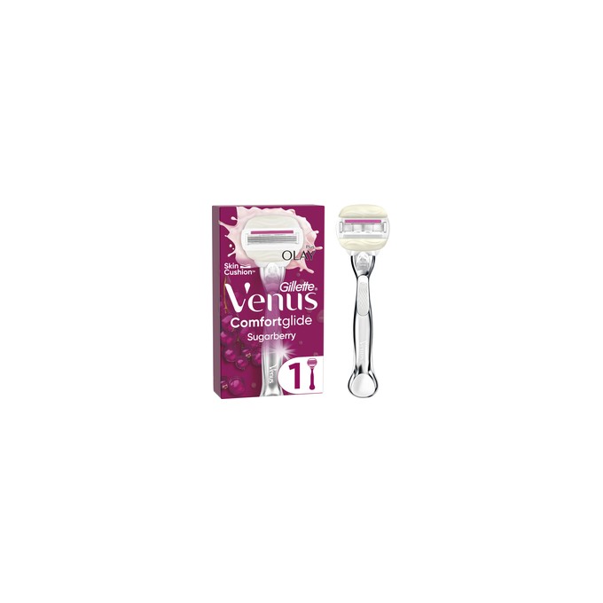 Gillette Venus ComfortGlide Sugarberry - Women's shaver + 1 head 1 pcs