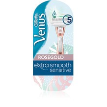 Gillette Venus Extra Smooth Sensitive Rose Gold - Shaver + 1 head