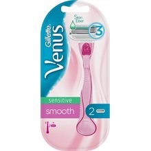 Gillette Venus Sensitive Smooth - Women`s razor + 2 heads