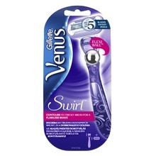 Gillette Venus Swirl Flexball - Shaver for Women + 1 replacement head