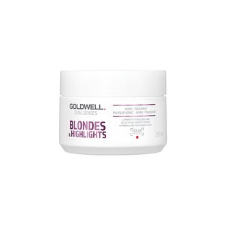 Goldwell Dualsenses Blondes & Highlights 60 Sec Treatment - Regenerating mask neutralizing yellow