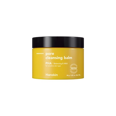 Hanskin Pore PHA Balancing & Mild Cleansing Balm - valomasis balzamas, 80 g