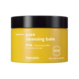 Hanskin Pore PHA Balancing & Mild Cleansing Balm - valomasis balzamas, 80 g