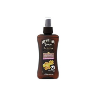 Hawaiian Tropic Protective Dry Spray Oil SPF 20 - Dry suntan oil with spray 200 ml