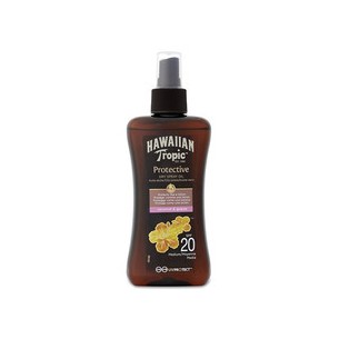 Hawaiian Tropic Protective Dry Spray Oil SPF 20 - Dry suntan oil with spray 200 ml