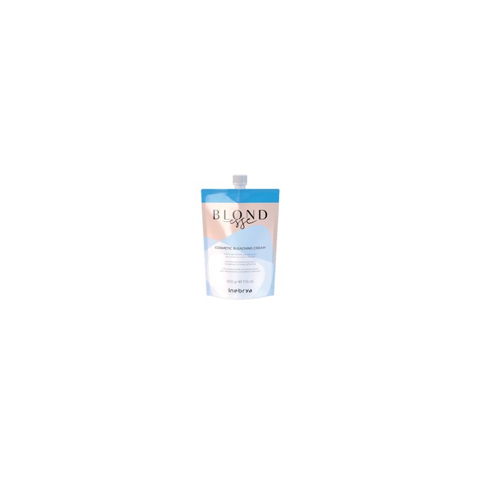 Inebrya BLONDesse Cosmetic Bleaching Cream ( 7 - 8 tones) - Cosmetic blue whitening cream 500 g
