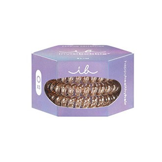 Invisibobble Slim Premium Bronze me Pretty - Hair band ( 3 vnt. 