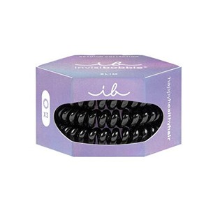 Invisibobble Slim Premium True Black - Hair band ( 3 vnt. 