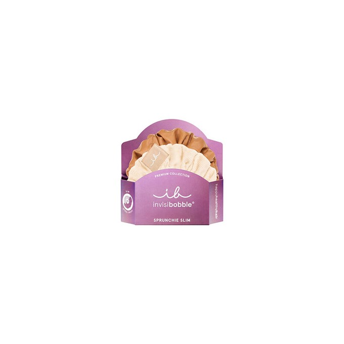 Invisibobble Sprunchie Slim Premium Creme de Caramel - Hair band ( 2 vnt. 