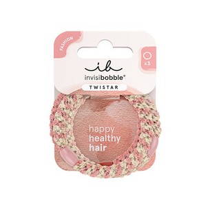 Invisibobble Twistar Blush Braids ( 3 pcs ) - Gumičky do vlasů