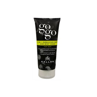 Kallos GoGo 2-In-1 Energizing Hair And Body Wash For Men 200 ml