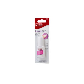 Kiss My Face Brush-On Nail Glue - Quick-drying nail glue with an application brush 5 g