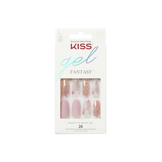 Kiss My Face Glam Fantasy Nails Dreams ( 28 vnt. 