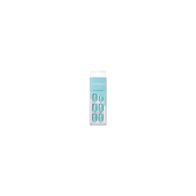 Kiss My Face ImPRESS Color Mint To Be Nails ( 30 vnt. 