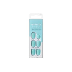 Kiss My Face ImPRESS Color Mint To Be Nails ( 30 vnt. 