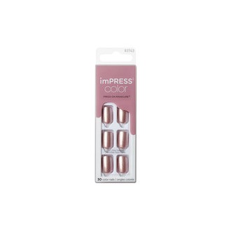 Kiss My Face ImPRESS Color Paralyzed Pink Nails 30 vnt.