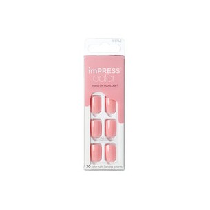 Kiss My Face ImPRESS Color Pretty Pink Nails 30 vnt.