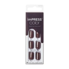 Kiss My Face ImPRESS Color Try Gray Nails ( 30 vnt. 