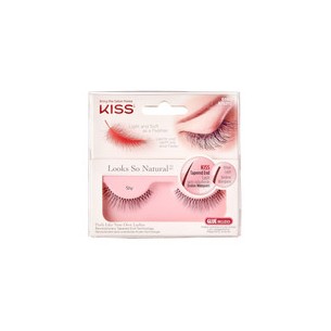 Kiss My Face Loovnt. So Natural Lashes (1 pair) - False eyelashes for a natural look Shy