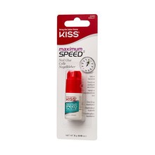 Kiss My Face Maximum Speed Nail Glue - Quick-drying nail glue 3 g
