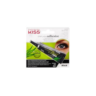 Kiss My Face Strip Lash Adhesive with Aloe Black - Black Lash Adhesive 7 g