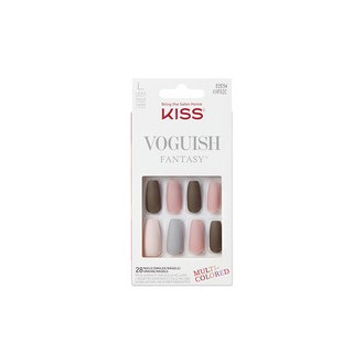 Kiss My Face Voguish Fantasy Nails Chilllout Nails ( 28 vnt. 