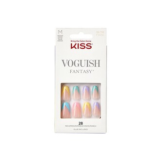 Kiss My Face Voguish Fantasy Nails Disco Ball ( 28 vnt. 
