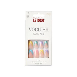 Kiss My Face Voguish Fantasy Nails Disco Ball ( 28 vnt. 