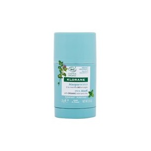Klorane Aquatic Mint Stick Mask - Valanti kaukė mišriai ir riebiai odai, 25 g