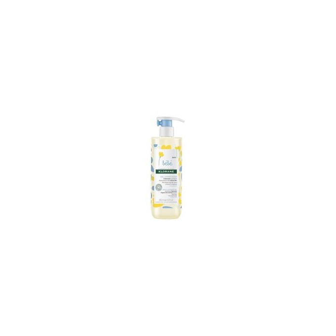 Klorane Gentle Cleansing Gel Bébé- Gentle cleansing gel for children from birth 500 ml
